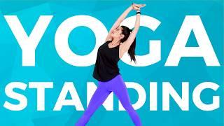 20 minute Standing Yoga Flow (Do this anywhere!)