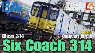 Six Coach Class 314 - Upgraded Glasgow Cathcart Circle - Train Sim World 4