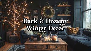 Moody Winter Decor Ideas: How to Make Your Space Look Like a Witchy Winter Wonderland ️