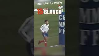 Mémoire du rugby - Essai de Serge Blanco   #frenchrugby #walesrugby  #legend #sports #blanco