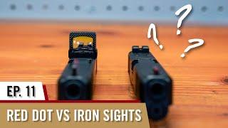 New to Guns - Red Dot vs Iron Sights for a Pistol?