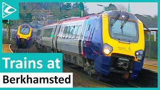 Trains at Berkhamsted (WCML) 22/01/2022