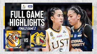 NU vs. UST | FULL GAME 2 HIGHLIGHTS | UAAP SEASON 87 WOMEN'S BASKETBALL FINALS | DECEMBER 11, 2024