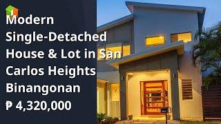 Modern Single-Detached House & Lot in San Carlos Heights Binangonan