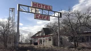 Glenrio New Mexico Texas border ghost town capture Route 66 vacation Samspace81 classic car guru