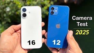 iPhone 16 vs iPhone 12 Camera Test  | Big Difference After 4 Years? (HINDI)