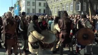 The launching of Draken Harald Hårfagre 13 of June 2012