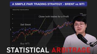 Statistical Arbitrage in Python - Brent vs WTI