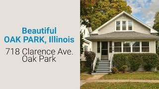 OAK PARK, IL! BUNGALOW HOUSE DESIGN! 718 Clarence Avenue, Oak Park, Illinois! AT HOME CHICAGOLAND!