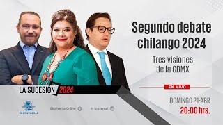 Segundo debate chilango EN VIVO y Mesa de análisis postdebate