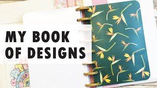 My Design Book of Patterned Paper Designs || Digital Printables