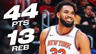 Karl-Anthony Towns' MONSTER 44-PT Double-Double Performance in Miami! | October 30, 2024