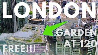 LONDON Garden at 120 Free To Enter #london #skygarden #travel