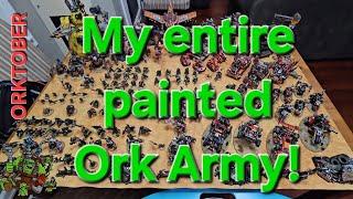 Orktober 2024 Grand Finale! Old Big Mek's Ork Waaaaaagh! 25-year, 8-edition Warhammer 40K collection