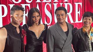 GUILTY PLEASURE stars Lovi Poe, Jameson Blake, JM de Guzman with director Connie Macatuno