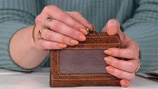 Patricia Nash Leather Iberia Wallet on QVC