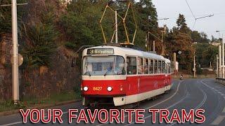 These are the favorite trams of my community!