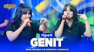 Lihat Senyum Manis Diaras Bibir Bergincu GENIT ( TipeX) - Indri Ananda OM NIRWANA COMEBACK