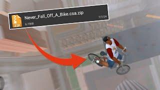 GTA SA - Never Fall Of A Bike | Tutorial in Android/IOS #gtasanandreas #mobile