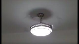 Retractable Blades Ceiling Fan - Review