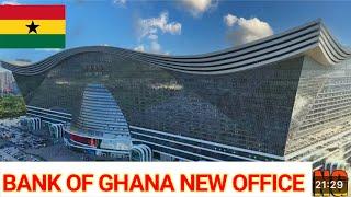 FINALLY, Ghana’s New $250M Bank Of Ghana Head Quarters Project Is Comp….