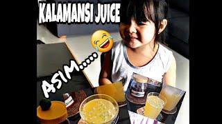 Easy Steps to make Kalamansi Juice with Honey Extract @ tenten tv