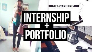 HOW TO GET AN INTERNSHIP! Portfolio, Resume, and More!