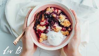 Mixed Berry Cobbler (vegan) | Liv B