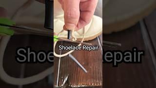 Shoelace Repair #advice #diy #lifehacks