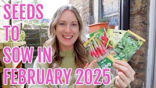 SEEDS TO SOW IN FEBRUARY FOR YOUR ALLOTMENT GARDEN