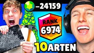 10 ARTEN von BRAWL STARS SPIELERN! 