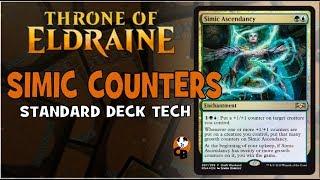 SIMIC COUNTERS  - THRONE OF ELDRAINE / MTG STANDARD DECK TECH