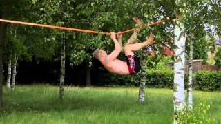 Spartan Race Training Skill - Traversing a rope crossing using the monkey crawl