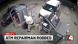 Police: ATM repairman stalked by four suspects for hours, ambushed at O’Fallon, Mo., ATM