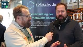 SID2024 MiniTalk | Matthias Mett im Gespräch mit Michael Nöding, solar4trade