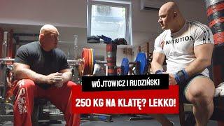 Ciężkie wyciskanie na klatę! Michał Rudziński i Szymon Wójtowicz