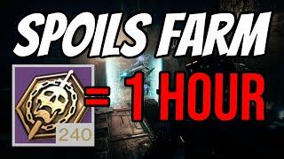 NEW Spoils of Conquest Farming Method! - 240 per hour!