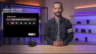 Canon EOS R5 Mark II: Continuous Drive Speed