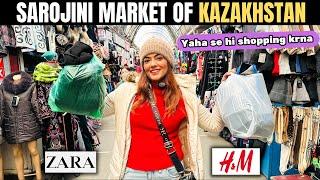 SAROJINI MARKET OF KAZAKHSTAN | BEST FOR SHOPPING #almaty #kazakhstan #travel #shoppingvlog