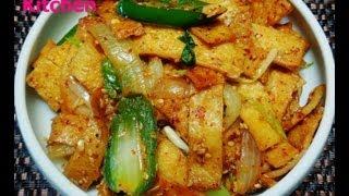 Korean Stir Fry Fish Cake aka OhDangBokkum (오뎅볶음) Korean Side Dish by Omma's Kitchen