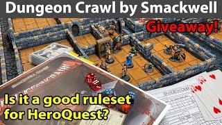 Dungeon Crawl by Smackwell Games: Is it a good replacement ruleset for HeroQuest?