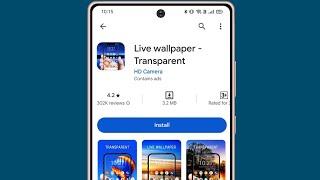 Live Wallpaper App Kaise Use Kare || Live Wallpaper Transparent App || How To Use Live Wallpaper App