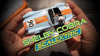 Insane fun with the Scalextric Shelby Cobra! #slotcars #scalextric