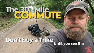 Triking a 30 Mile Commute - First ride on a Trike | Restless Viking