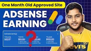 Google AdSense Earning Proof Of One Month Old Monetized Blog