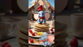 Princess Pancakes: Whisking Magic into Breakfast!   #disney #disneymagic #shorts