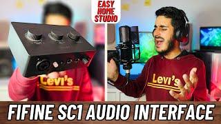 Fifine Best Budget Audio Interface For Home Studio || Fifine SC1