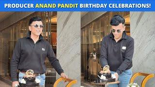 Renowned Producer Anand Pandit Celebrates Birthday With Media; Moments Captured On Camera!