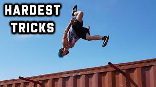 MY HARDEST PARKOUR TRICKS!