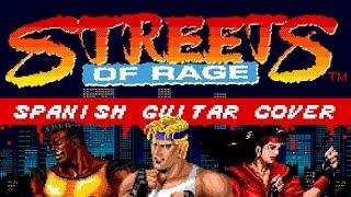 Streets of Rage Intro | SPANISH GUITAR COVER